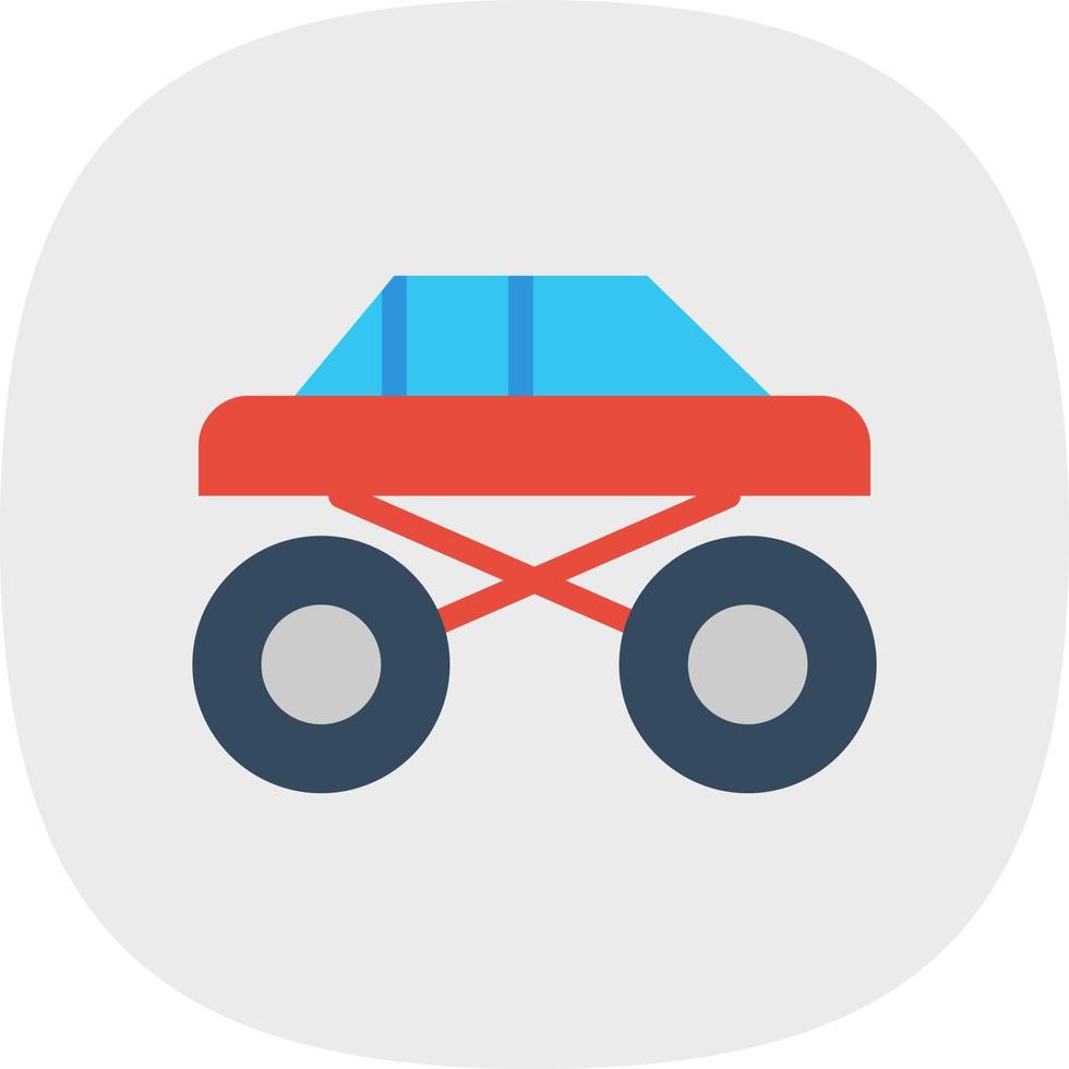 LKW-Monster-Vektor-Icon-Design vektor