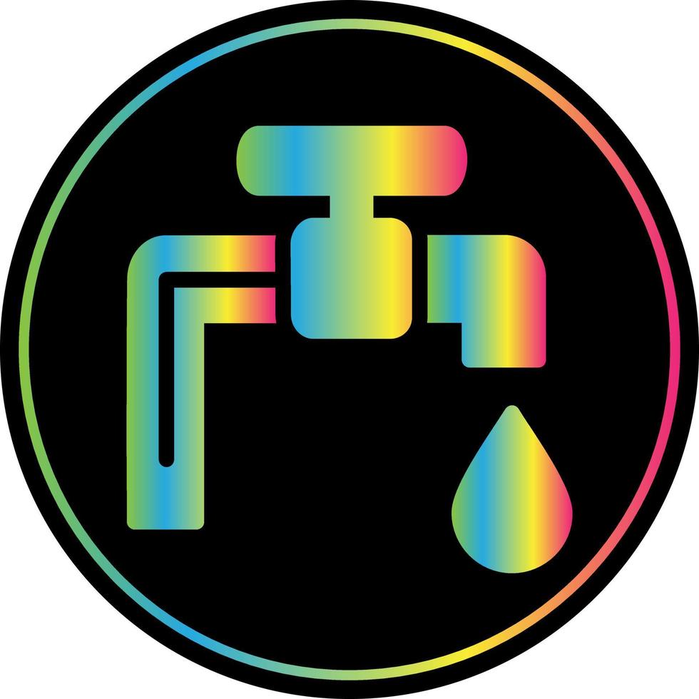 Wasser-Vektor-Icon-Design vektor