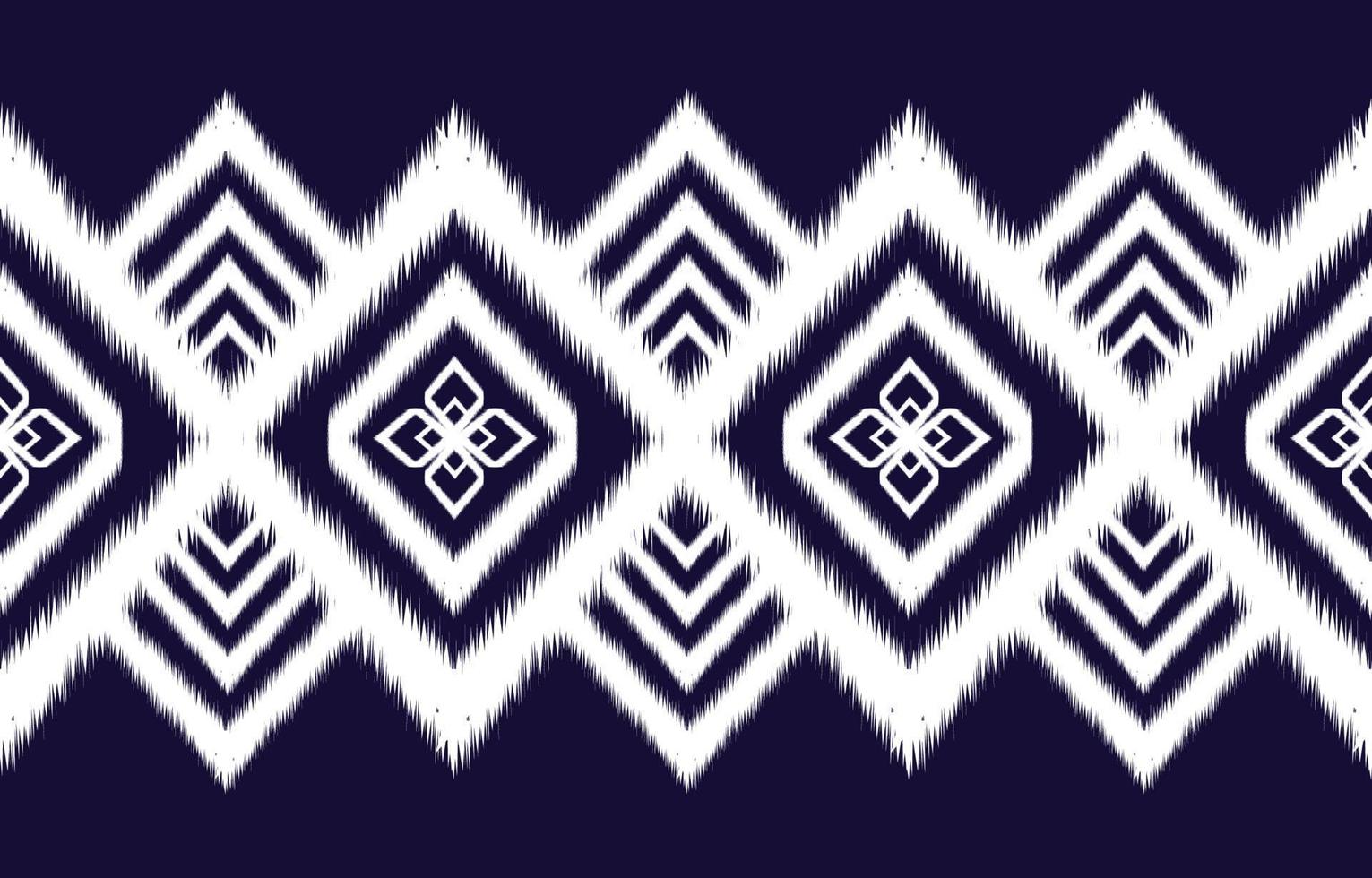 abstrakt etnisk geometrisk ikat mönster. orientalisk afrikansk amerikan mexikansk aztec motiv textil- och bohemisk mönster vektor element. designad för bakgrund, tapet, skriva ut .vektor ikat mönster.