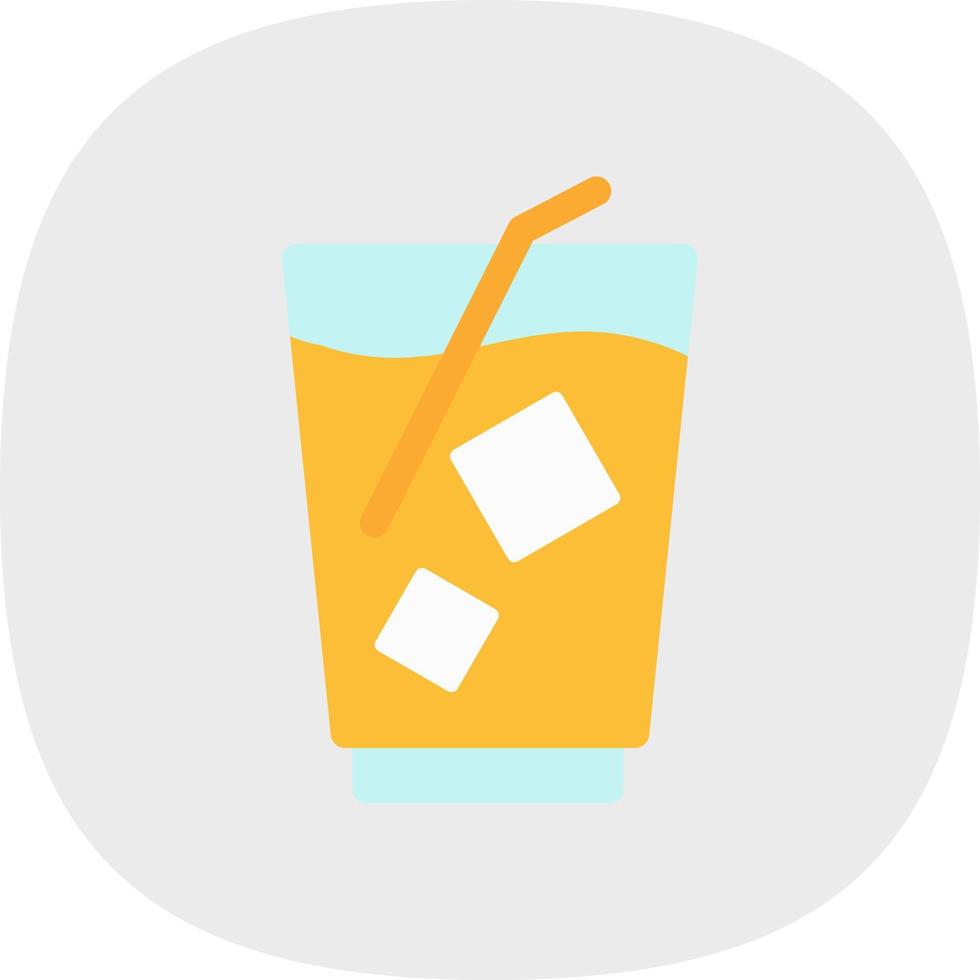 Milchshake-Vektor-Icon-Design vektor