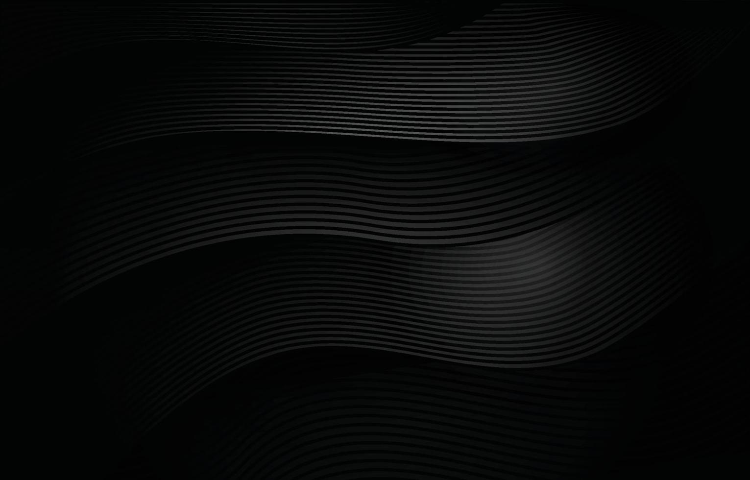 Black Wave Corporate Technology Leerzeichen Hintergrund vektor