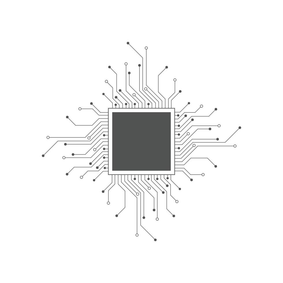 abstrakt digital bakgrund med teknik kretskort konsistens. elektronisk moderkortillustration. kommunikation och teknik koncept. vektor illustration