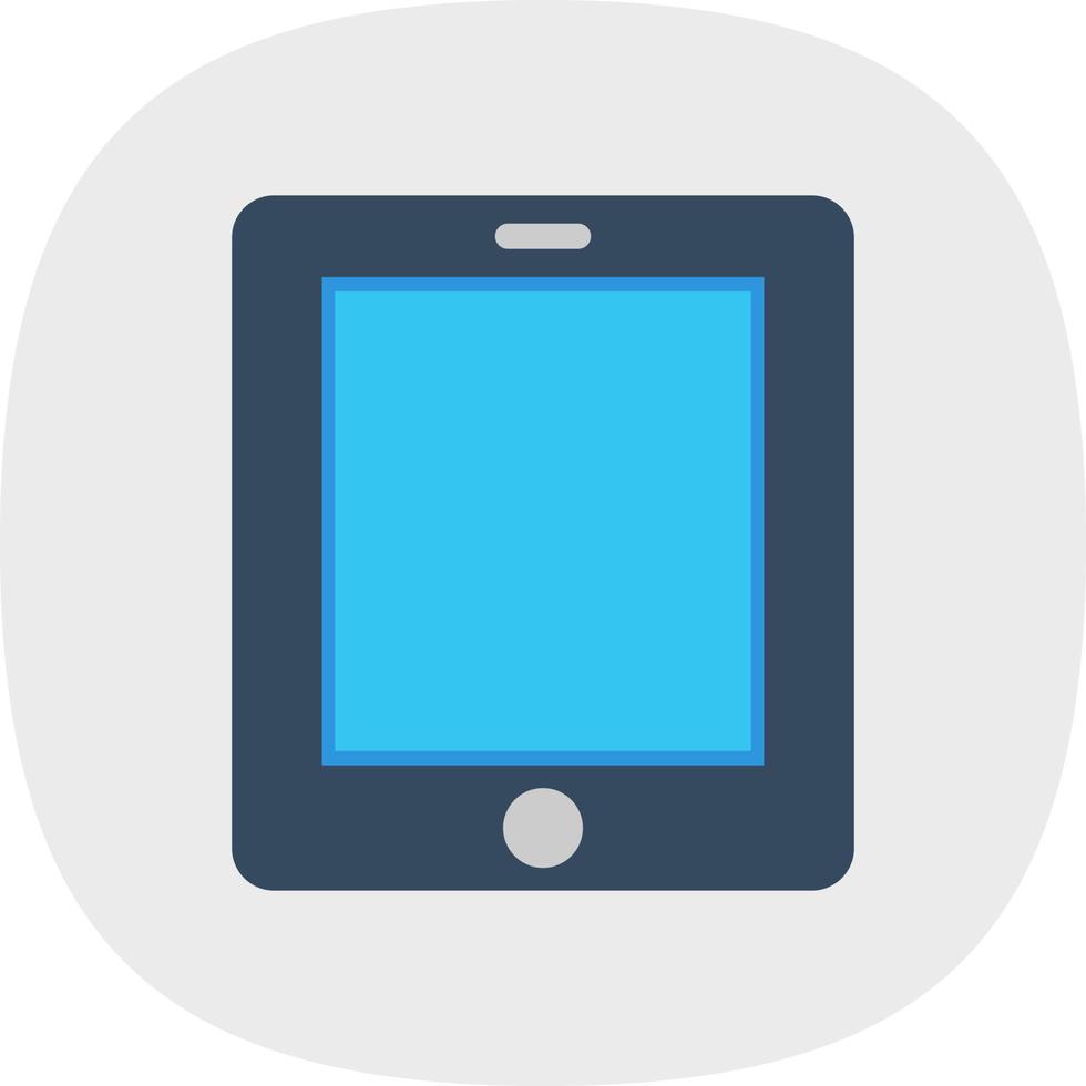 Tablet-Vektor-Icon-Design vektor