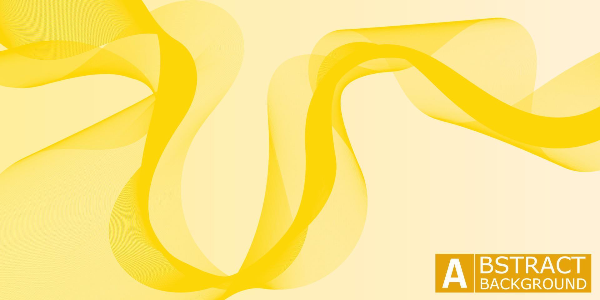 abstrakt Vinka bakgrund med en enkel men modern gul blandning, eps vektor fil, fortfarande redigerbar.