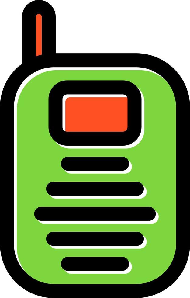 Babyphone-Vektor-Icon-Design vektor