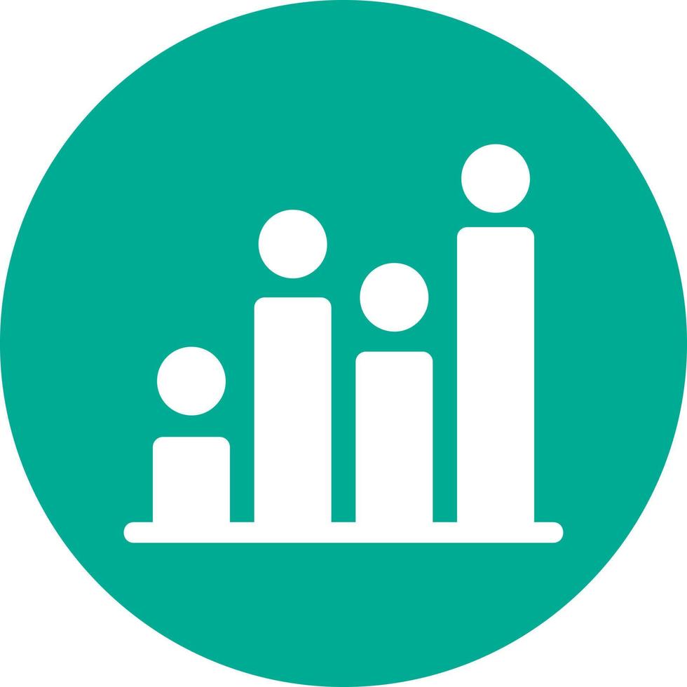 Design von Vektorsymbolen für statistische Analysen vektor