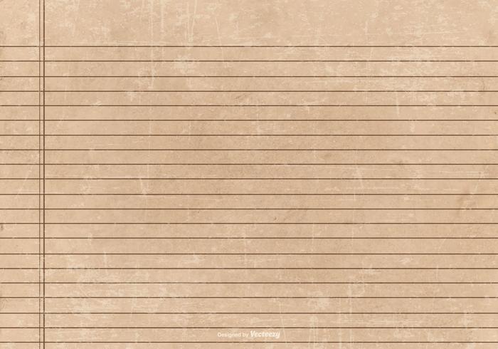 Old Dirty Grunge Note Papier Hintergrund vektor