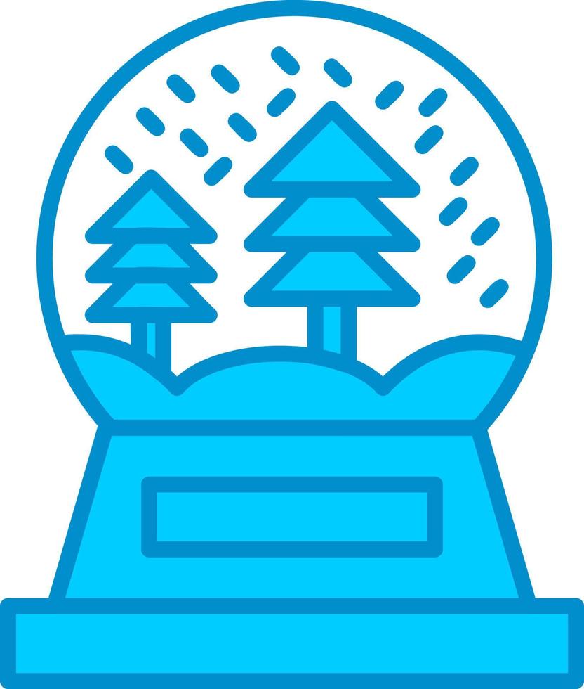 Schneeball kreatives Icon-Design vektor