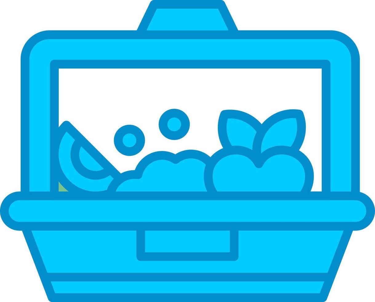 Lunchbox kreatives Icon-Design vektor