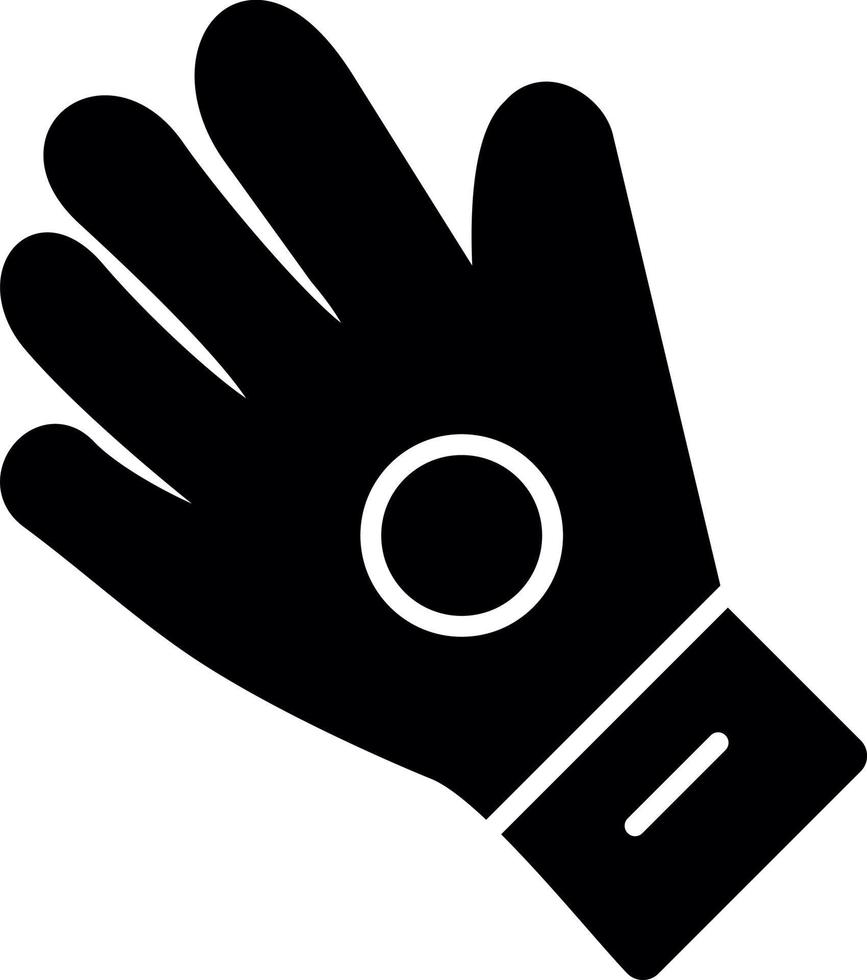 Handschuhe-Vektor-Icon-Design vektor