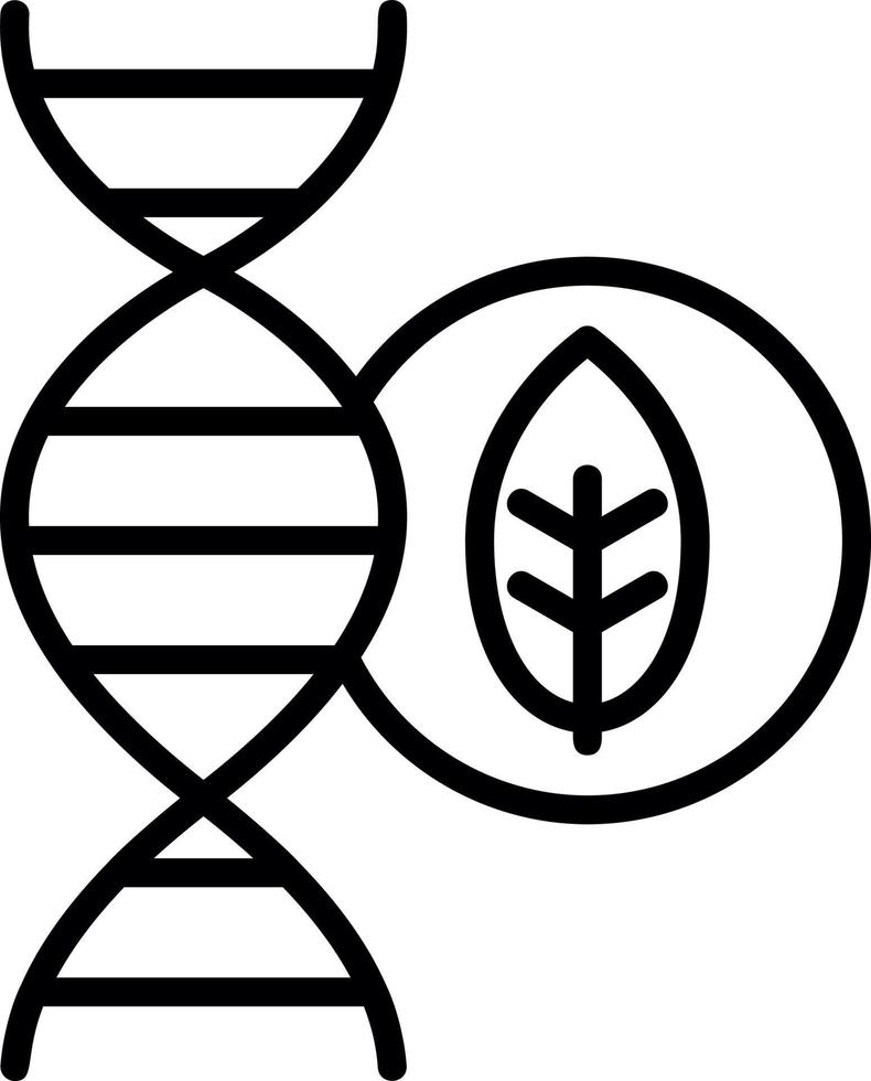 beräknande biologi vektor ikon design