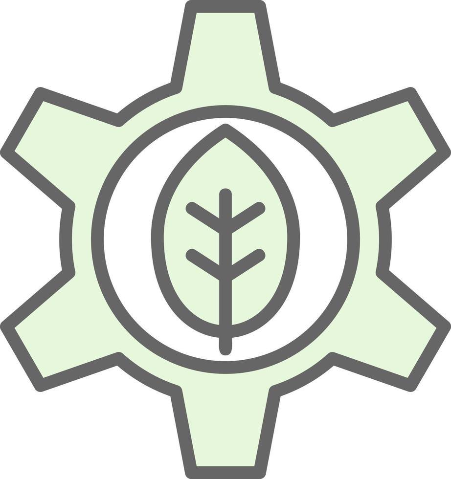 ekologisk integration vektor ikon design