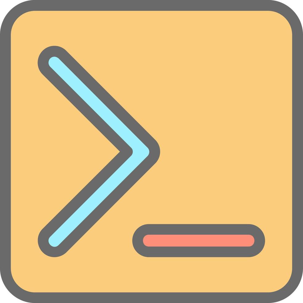 terminal vektor ikon design