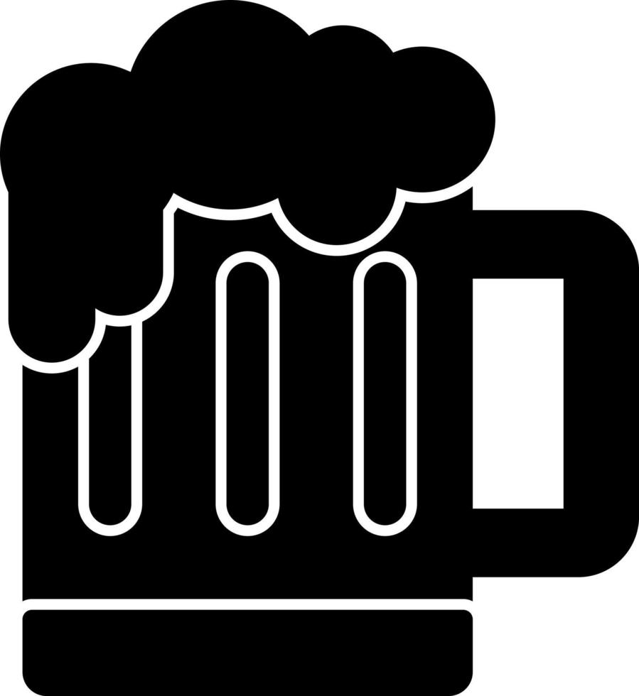 Bier-Vektor-Icon-Design vektor