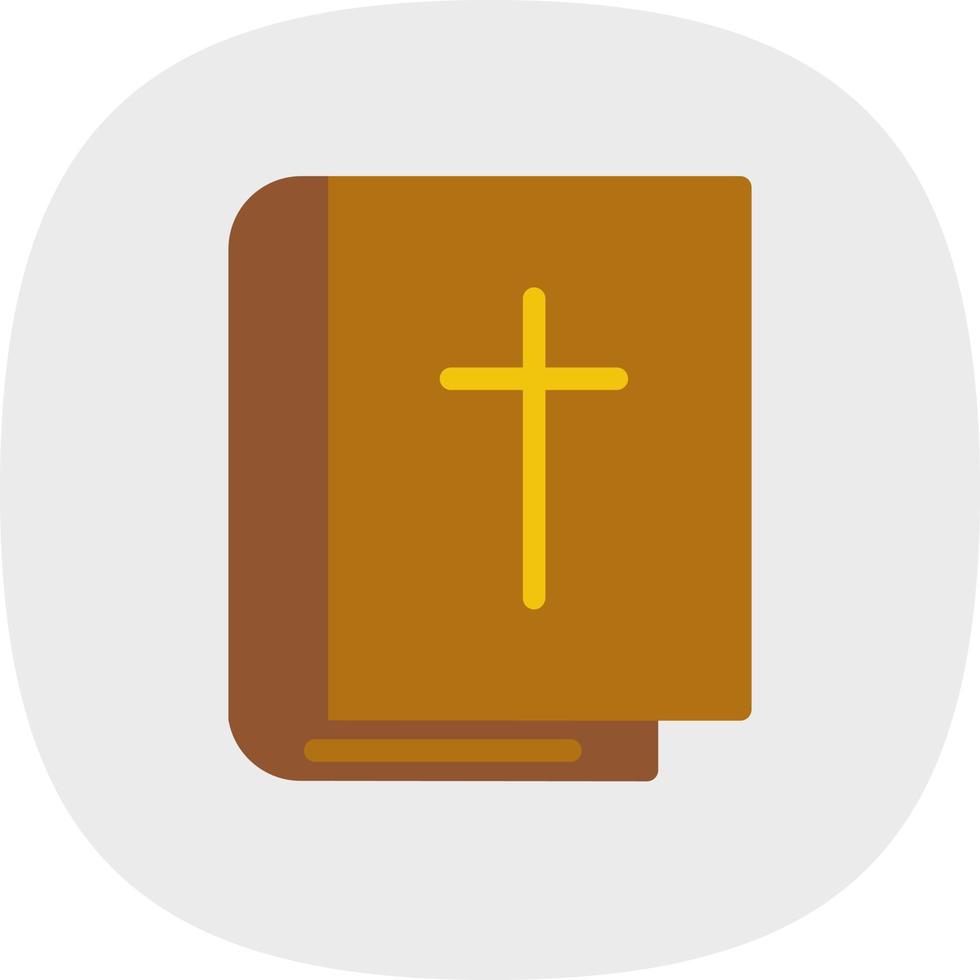 Bibel-Vektor-Icon-Design vektor