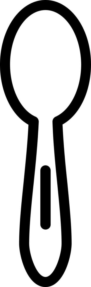 Utensil Löffel Vektor Icon Design