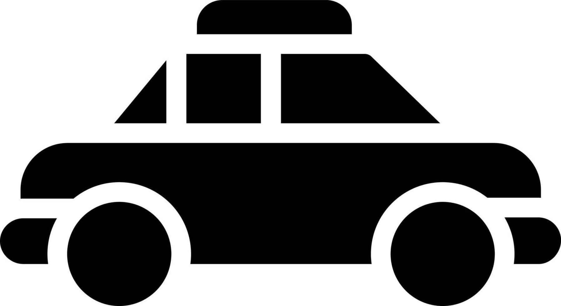 Taxi-Vektor-Icon-Design vektor