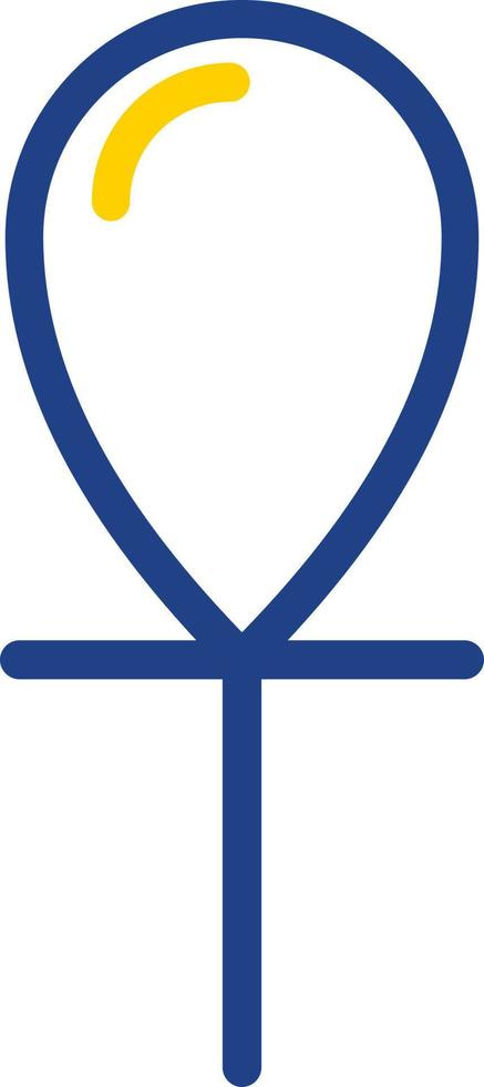 Ankh-Vektor-Icon-Design vektor