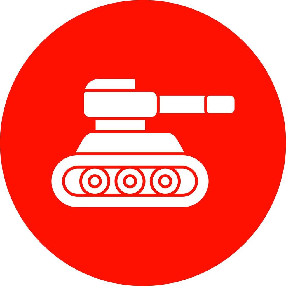 Tank-Vektor-Symbol vektor