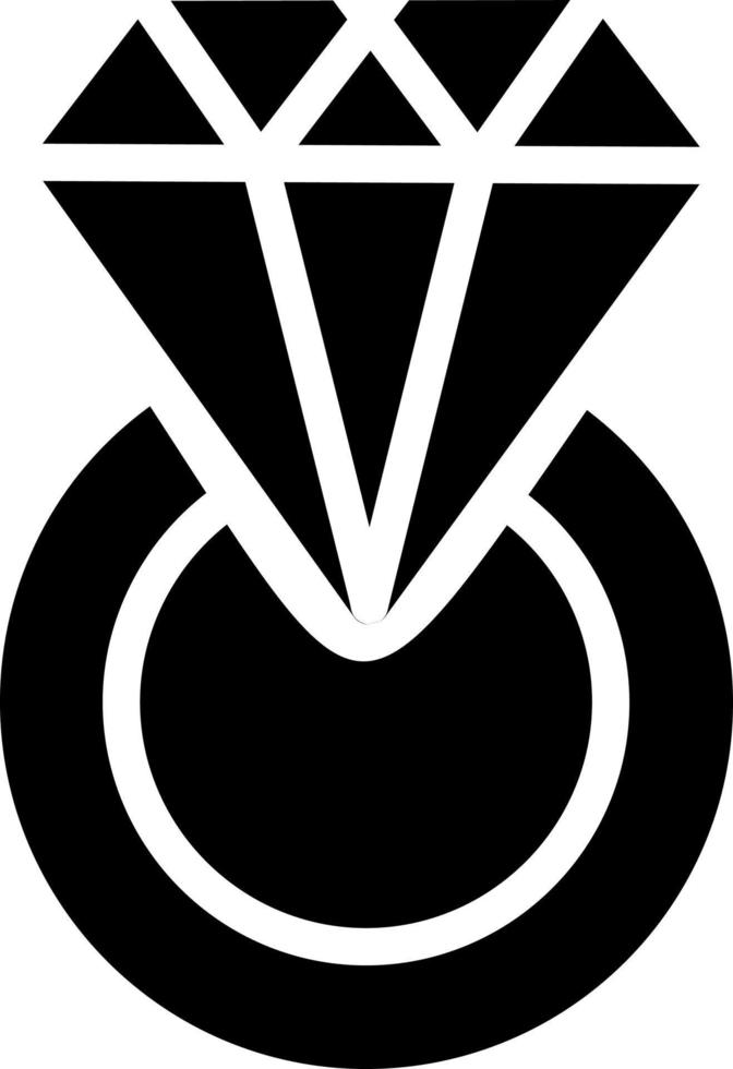 Ring-Vektor-Icon-Design vektor