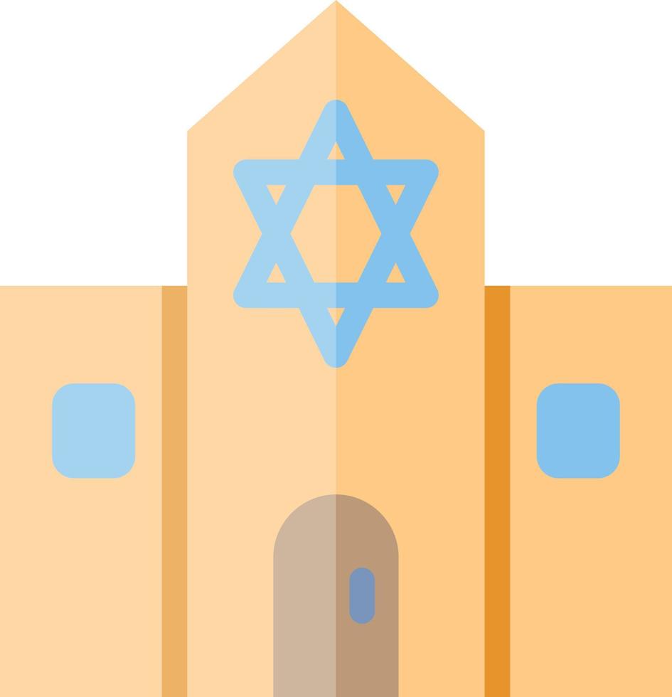 Synagoge-Vektor-Icon-Design vektor