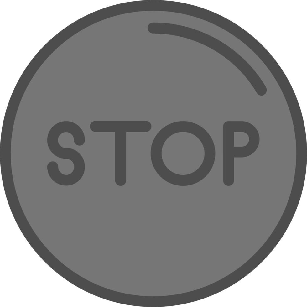 sluta cirkel vektor ikon design