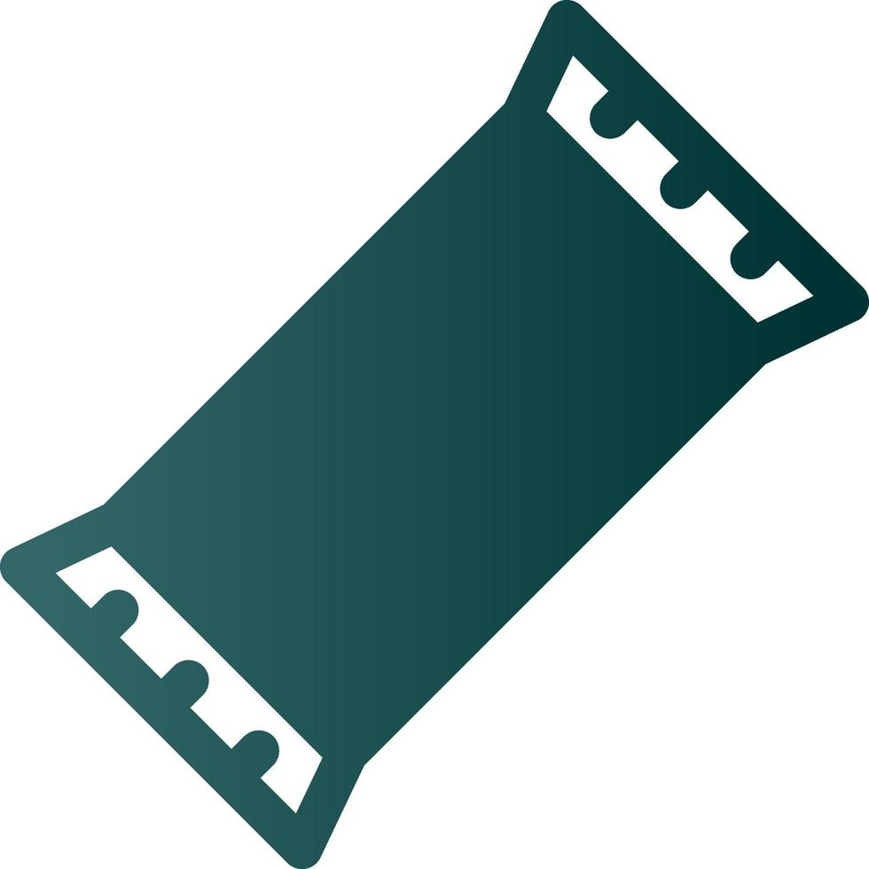 Energiebalken-Linienvektor-Icon-Design vektor