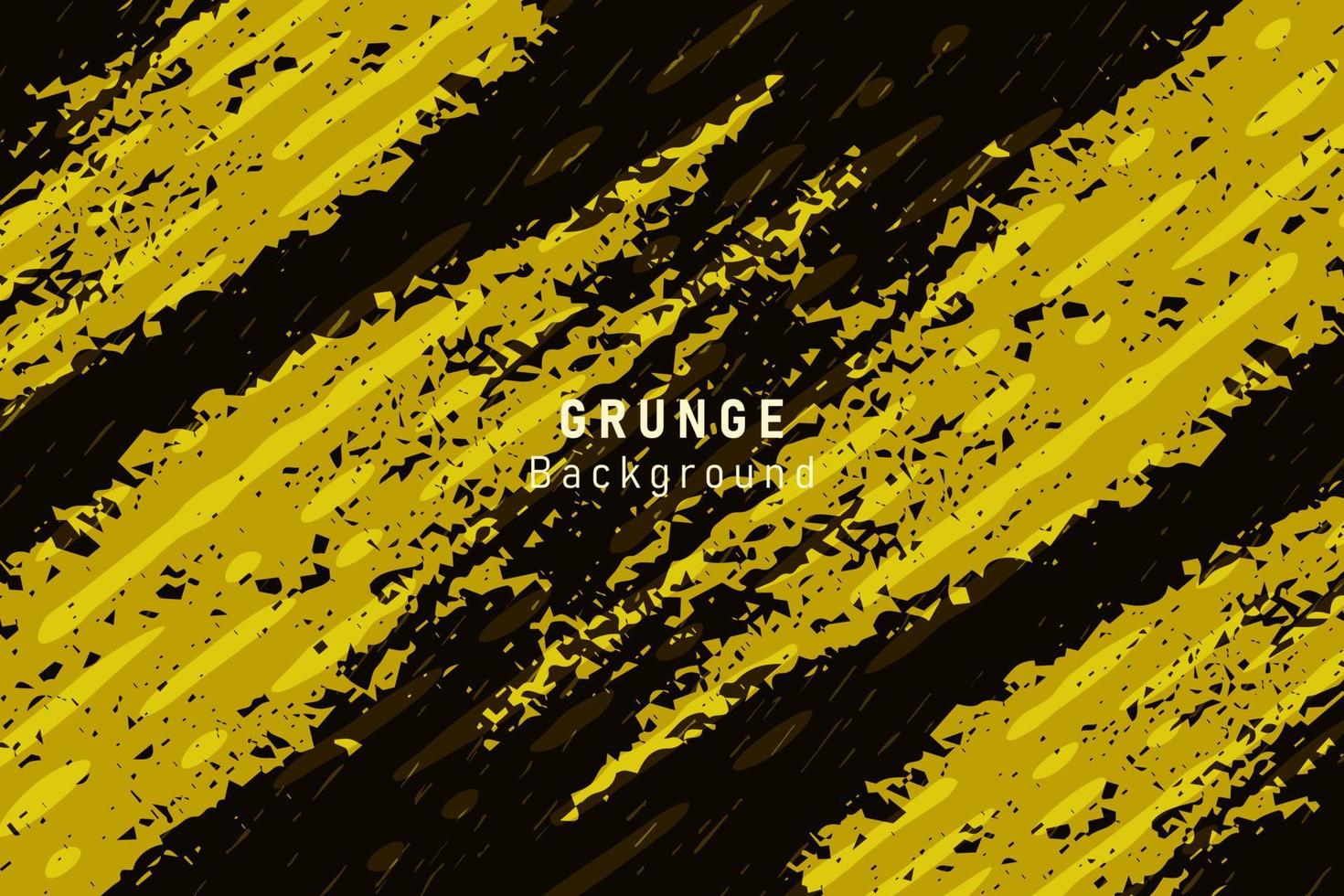 schwarz-gelber Grunge-Texturhintergrund vektor