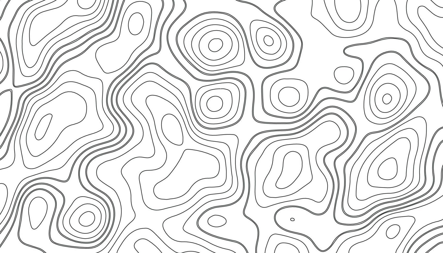 Topographie Kartenhintergrund. Vektorgeografische Höhenlinienkarte. topografische karte und landschaftsgeländetexturraster vektor