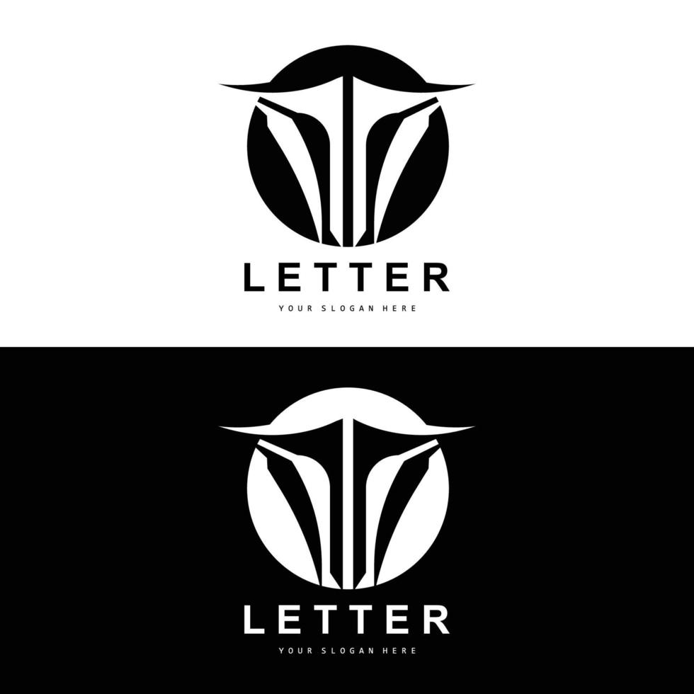 t brev logotyp, modern brev stil vektor, design lämplig för produkt märken med t brev vektor