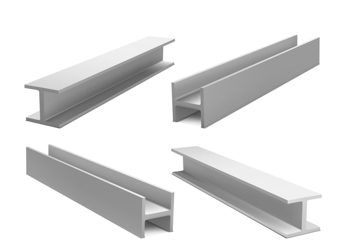 Metallkonstruktionsträger, Stahlkonstruktionsträger vektor