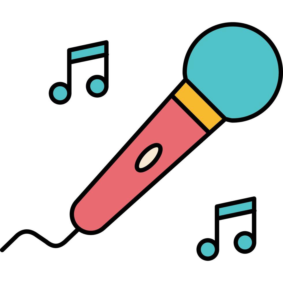 karaoke som kan lätt ändra eller redigera vektor