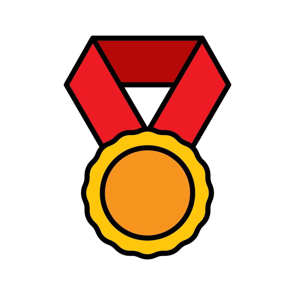 medalj ikon vektor symbol design mallar