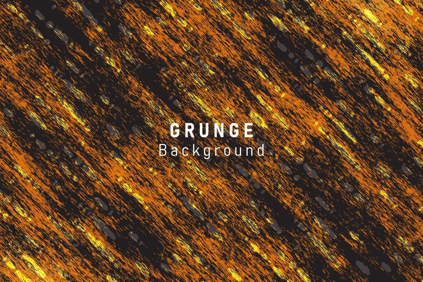 svart och orange grunge textur bakgrund vektor