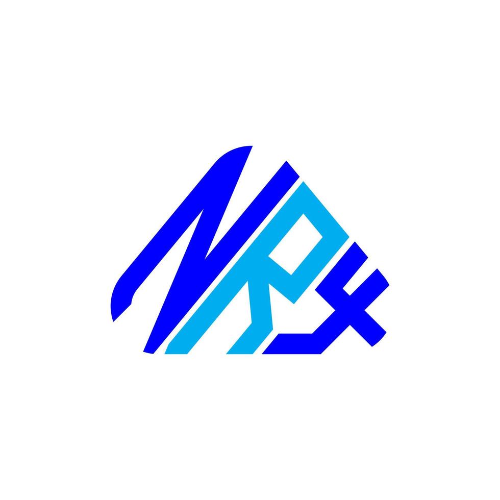 nrx brev logotyp kreativ design med vektor grafisk, nrx enkel och modern logotyp.