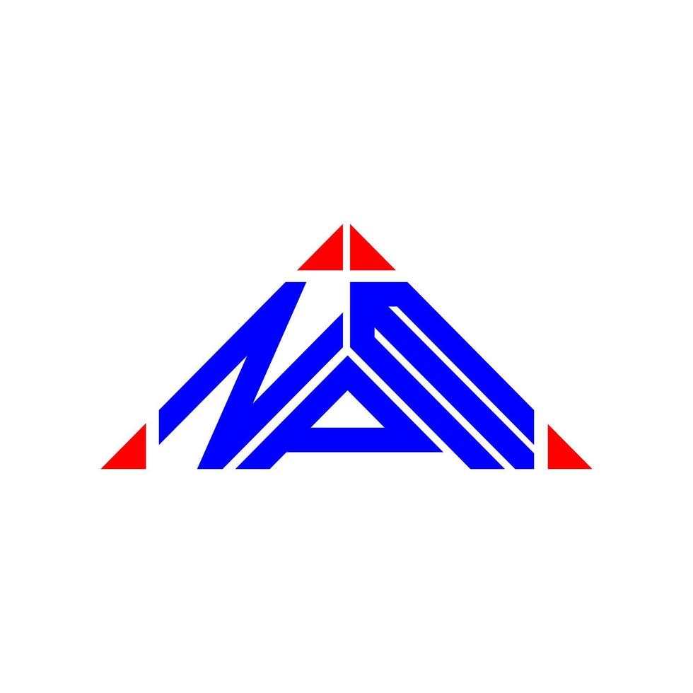 npm Brief Logo kreatives Design mit Vektorgrafik, npm einfaches und modernes Logo. vektor