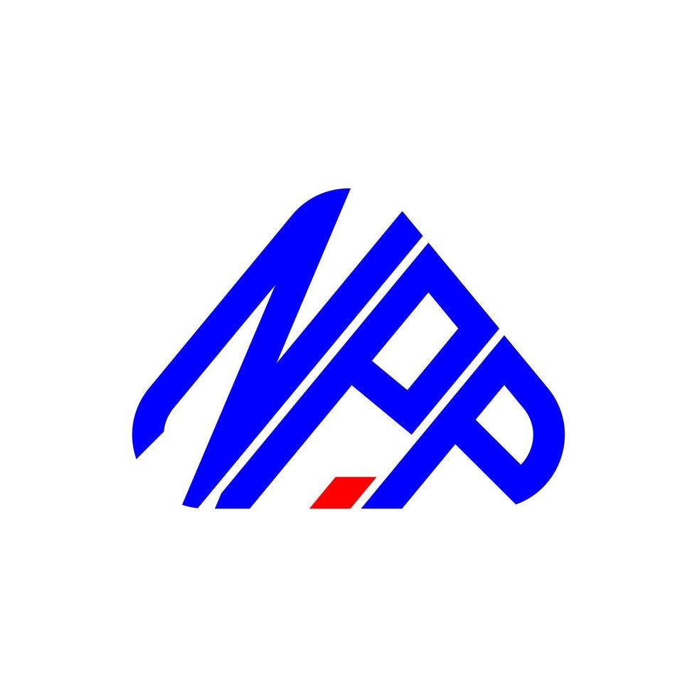 kreatives Design des npp-Buchstabenlogos mit Vektorgrafik, npp-einfaches und modernes Logo. vektor