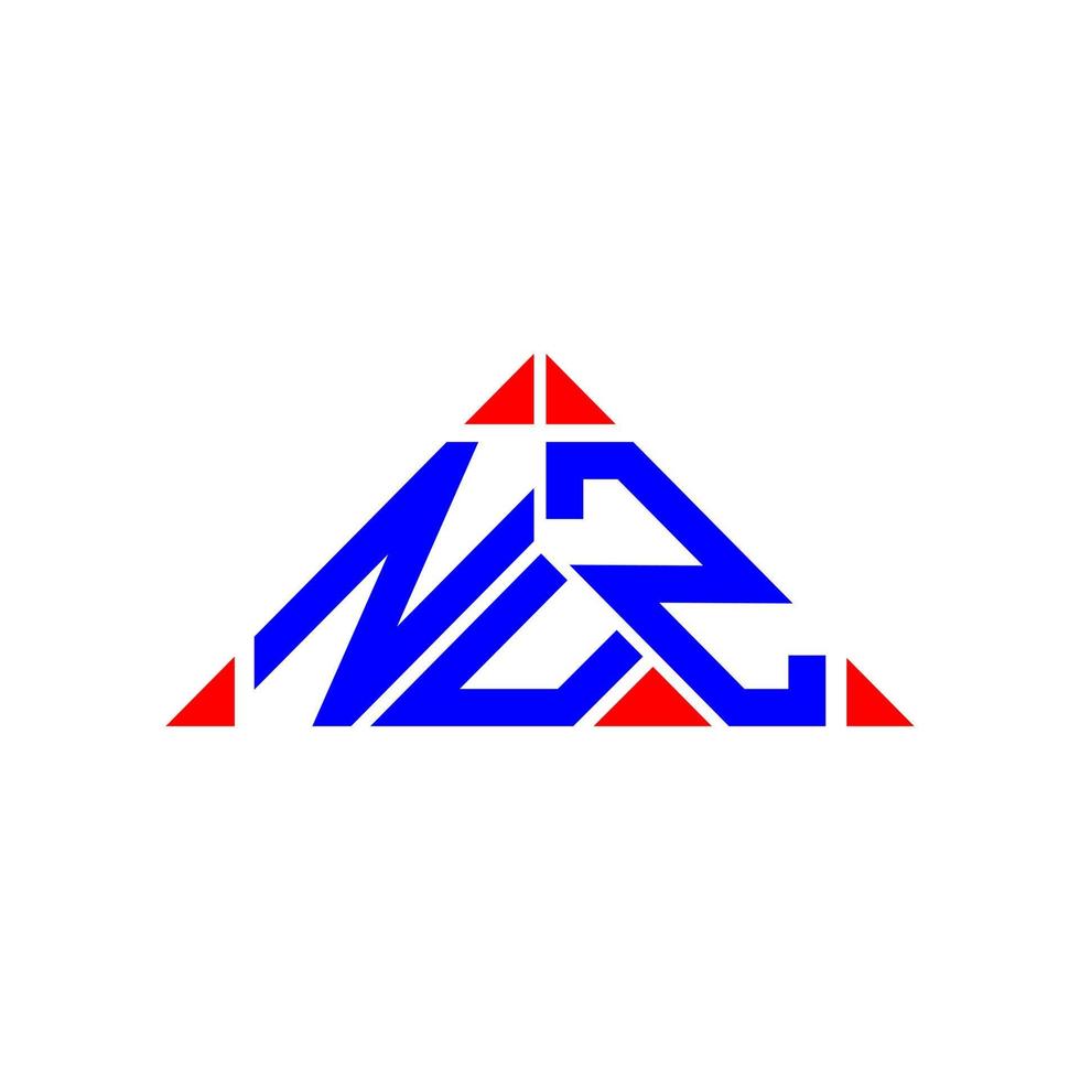 nuz brev logotyp kreativ design med vektor grafisk, nuz enkel och modern logotyp.