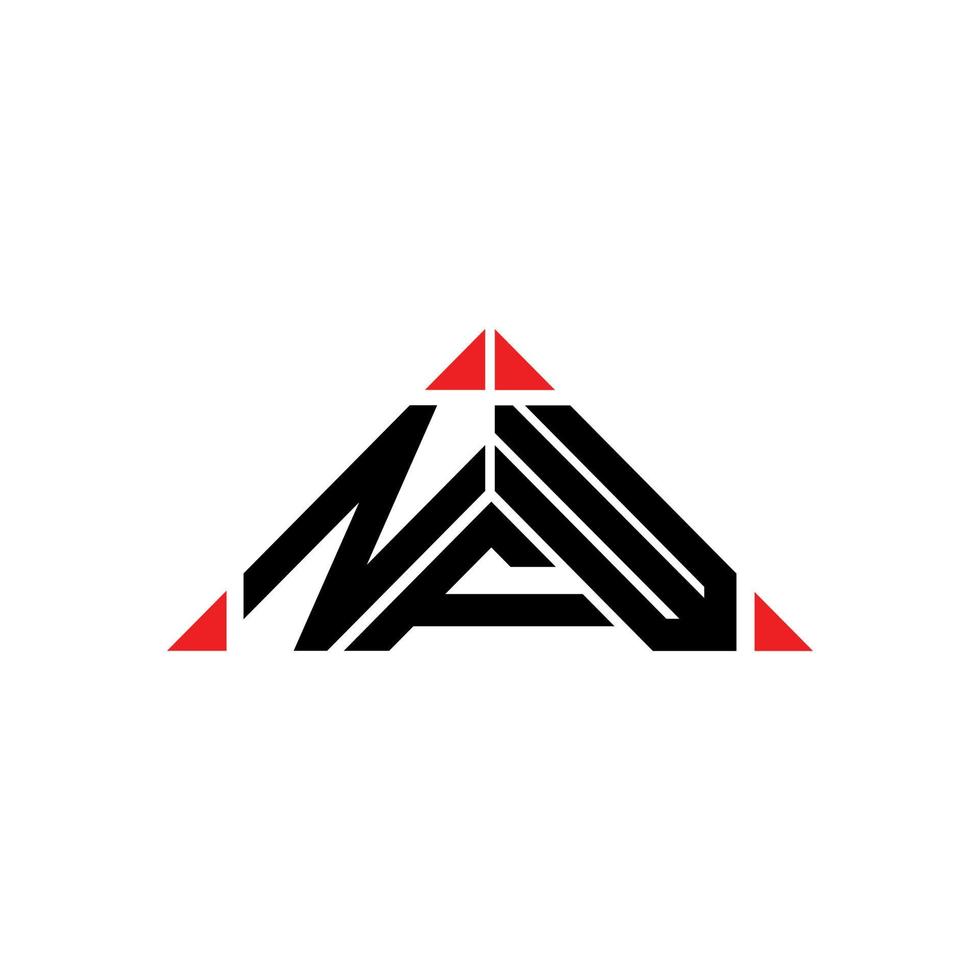 nfw brev logotyp kreativ design med vektor grafisk, nfw enkel och modern logotyp.