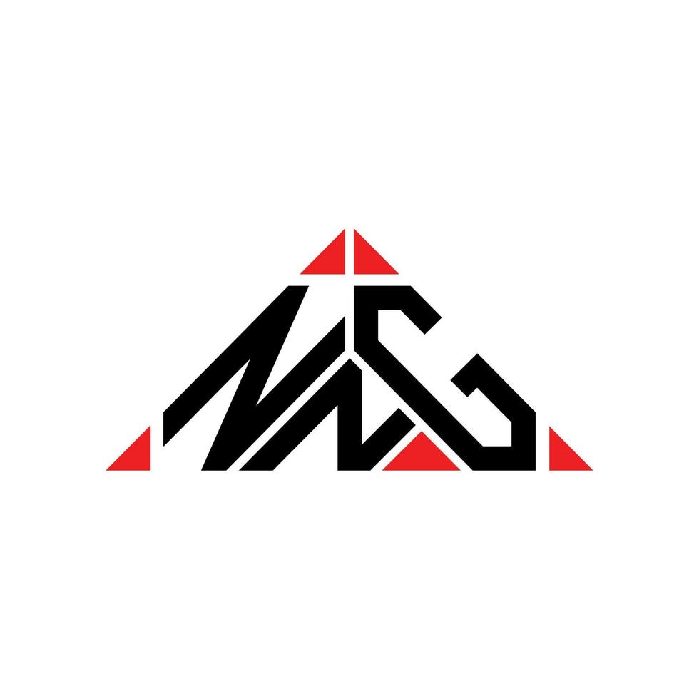 Nng Letter Logo kreatives Design mit Vektorgrafik, Nng einfaches und modernes Logo. vektor