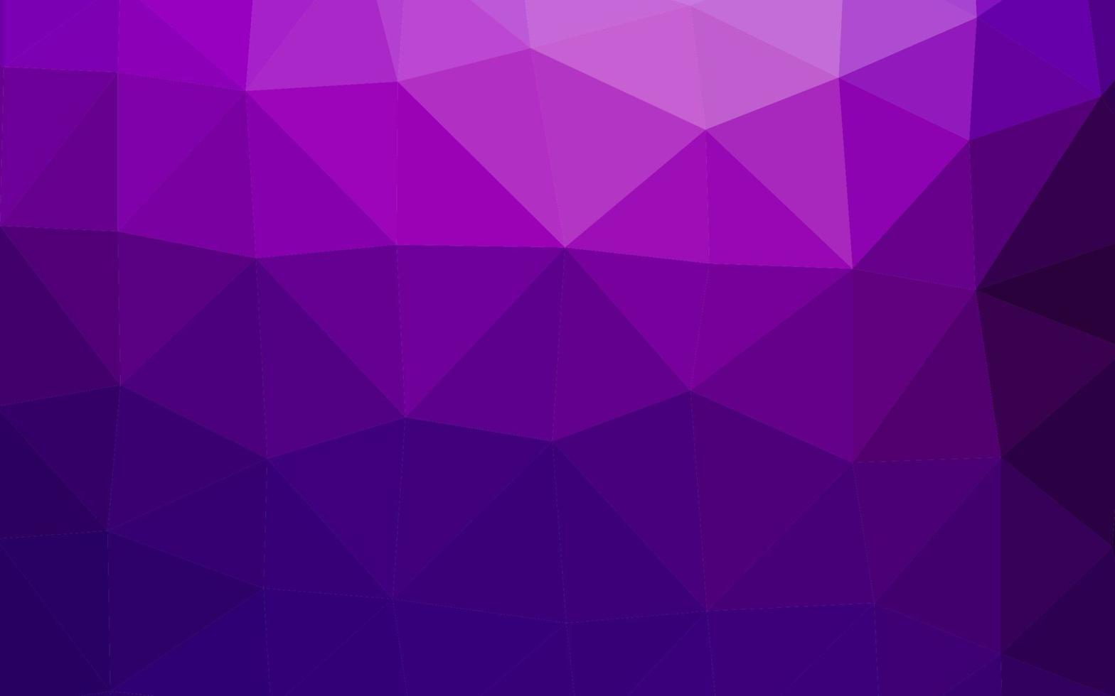 polygonaler Hintergrund des dunkelvioletten Vektors. vektor