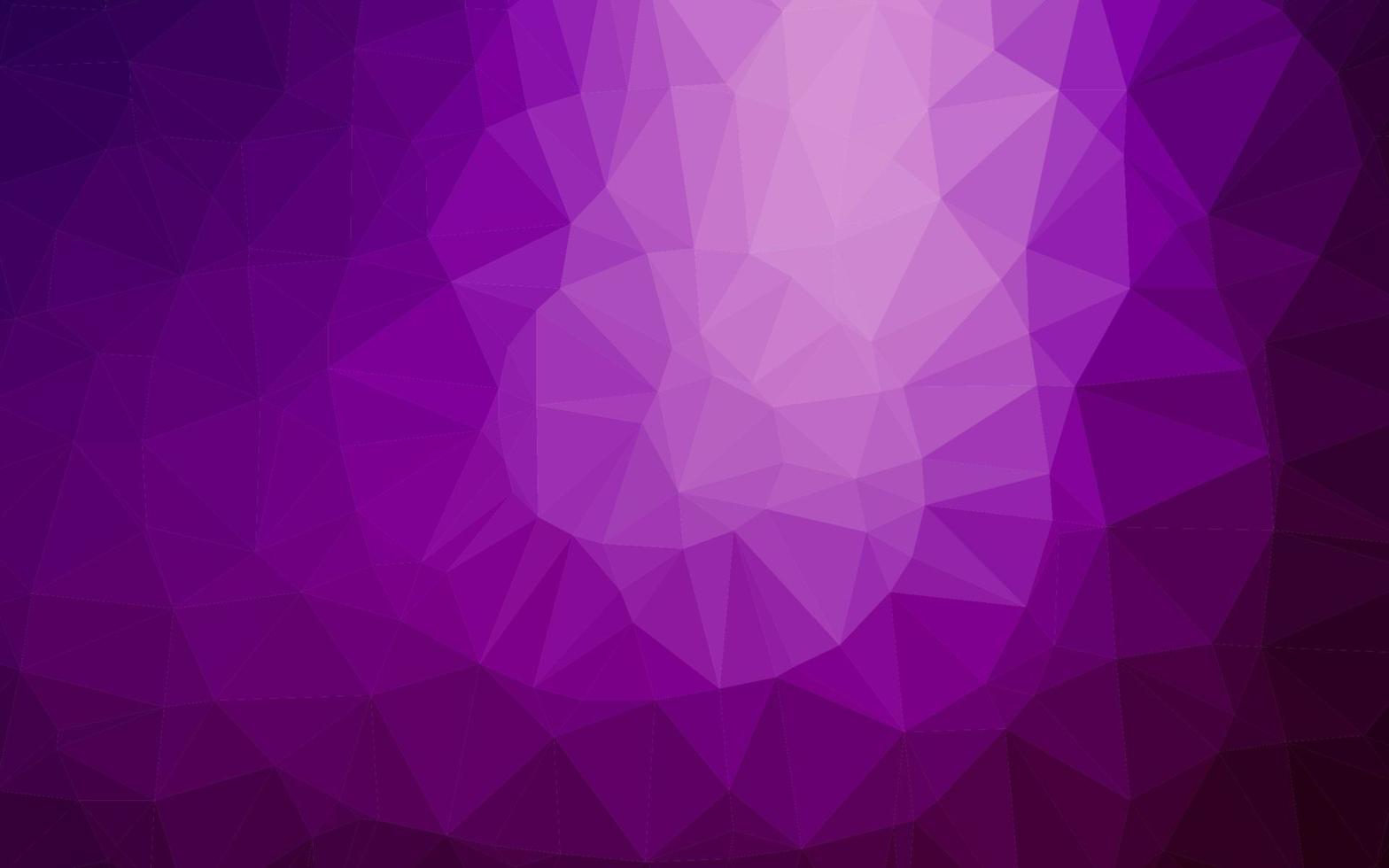 mörk lila vektor polygon abstrakt layout.