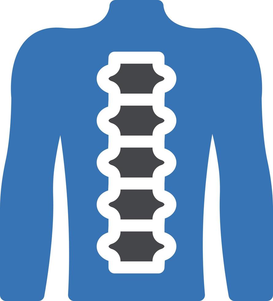 Backbone-Vektorillustration auf einem Hintergrund. Premium-Qualitätssymbole. Vektorsymbole für Konzept und Grafikdesign. vektor