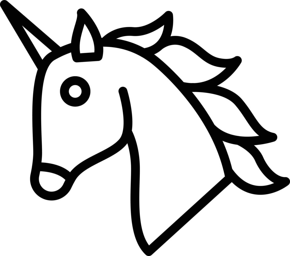 pferdevektorillustration auf einem hintergrund. hochwertige symbole. vektorikonen für konzept und grafikdesign. vektor