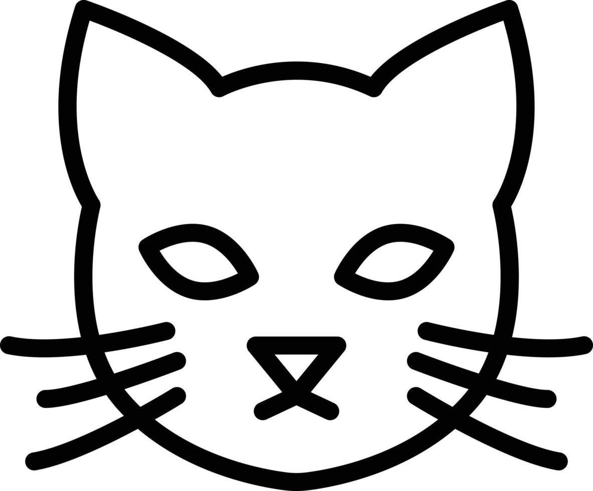 katt vektor illustration på en bakgrund. premium kvalitet symbols.vector ikoner för koncept och grafisk design.