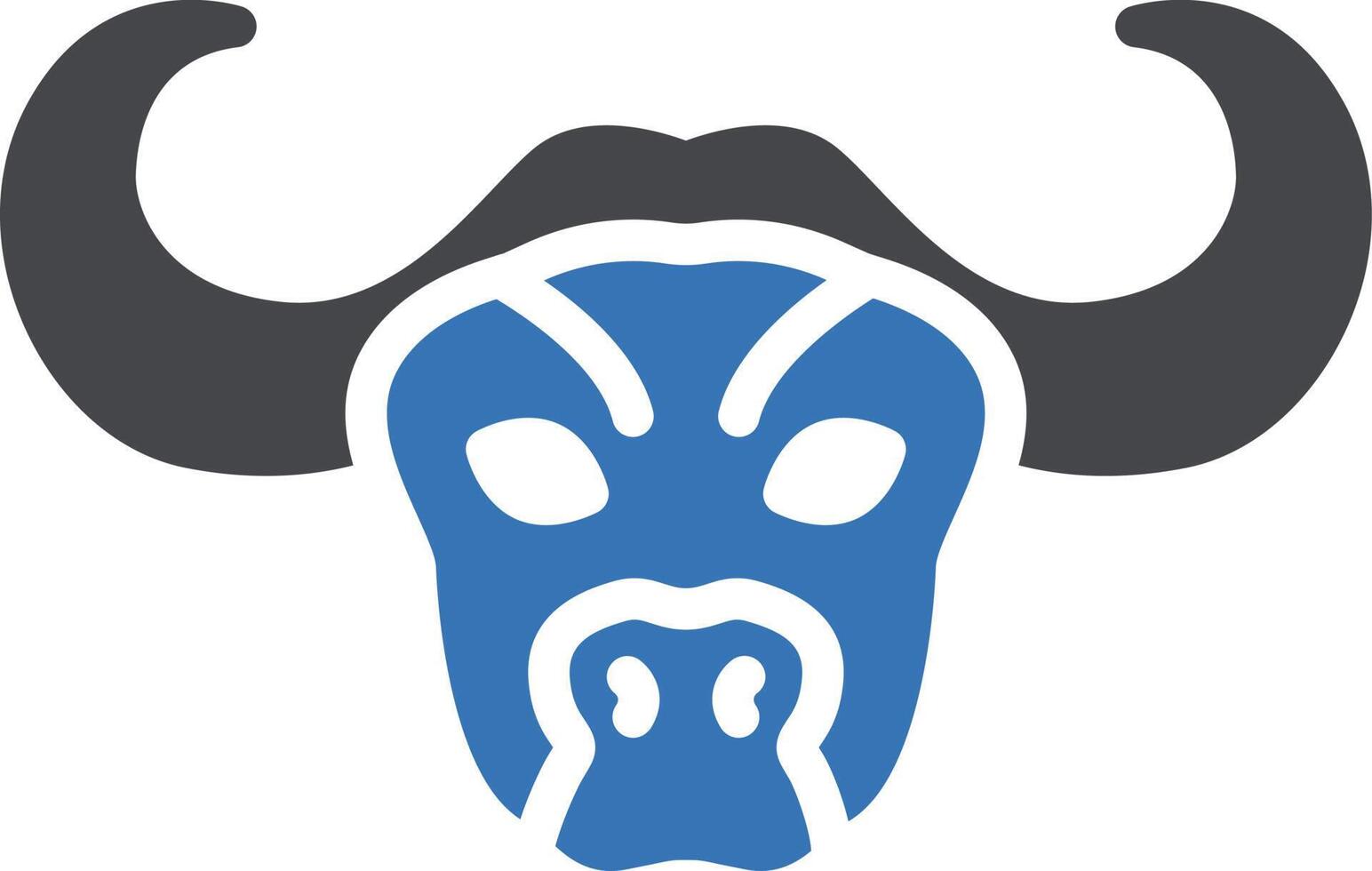 bull vektor illustration på en bakgrund. premium kvalitet symbols.vector ikoner för koncept och grafisk design.