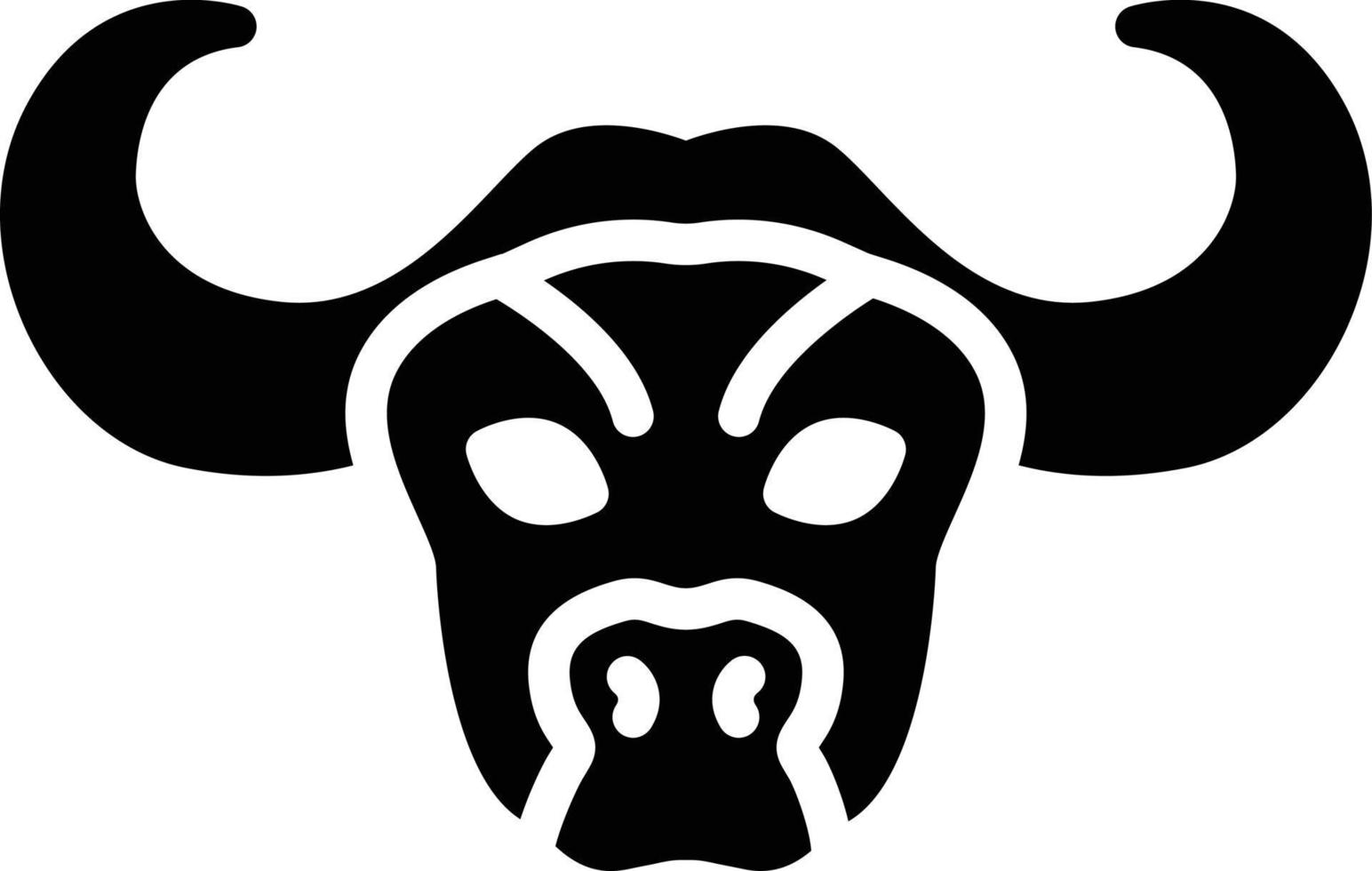 bull vektor illustration på en bakgrund. premium kvalitet symbols.vector ikoner för koncept och grafisk design.