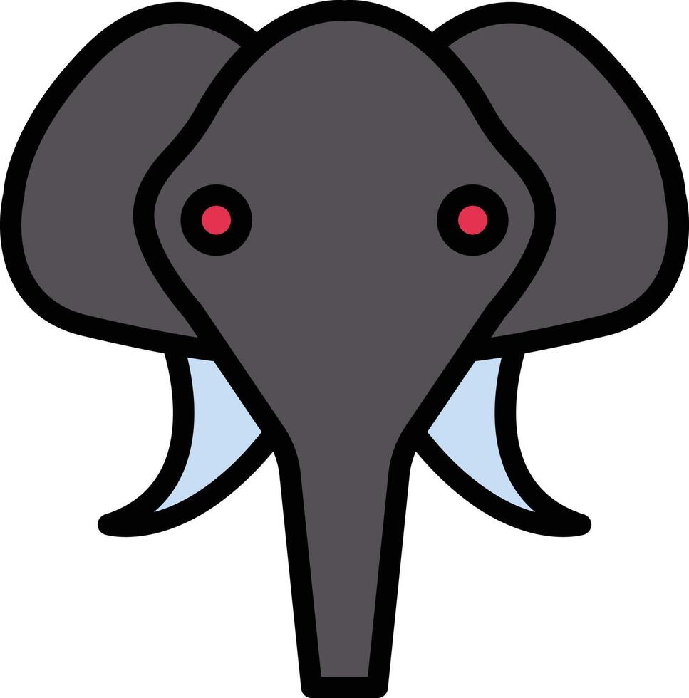 elefant vektor illustration på en bakgrund. premium kvalitet symbols.vector ikoner för koncept och grafisk design.