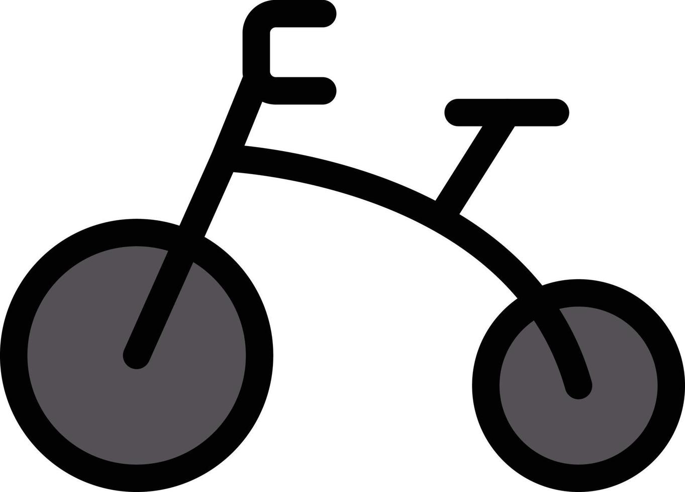 cykel vektor illustration på en bakgrund. premium kvalitet symbols.vector ikoner för koncept och grafisk design.