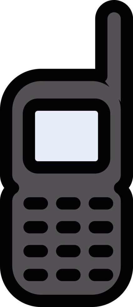 telefon vektorillustration på en background.premium kvalitet symbols.vector ikoner för koncept och grafisk design. vektor